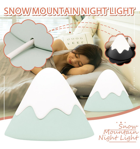 Luz Nocturna Táctil Led T En Forma De Z, Para Nieve, M, Luz