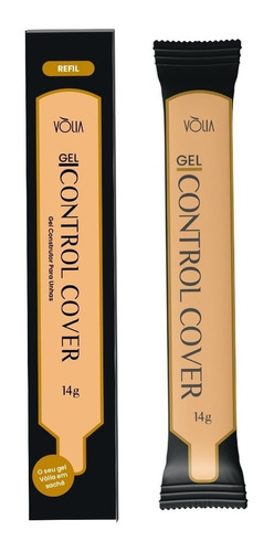 Gel Control Cover Sachê Refil Alongamento De Unha 14g, Vòlia