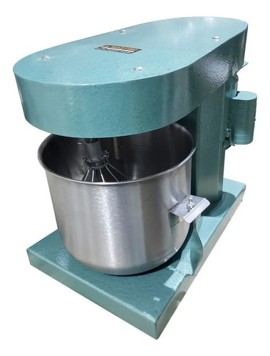 Batidora Planetaria Industrial Martino 10 Lts Bowl Acero Color Verde Epox