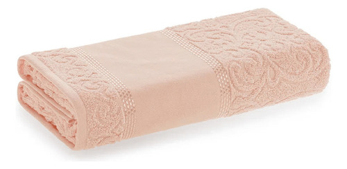 Toalha De Banho Para Bordar Karsten Melina 74 X 140 Cm Cor Salmão