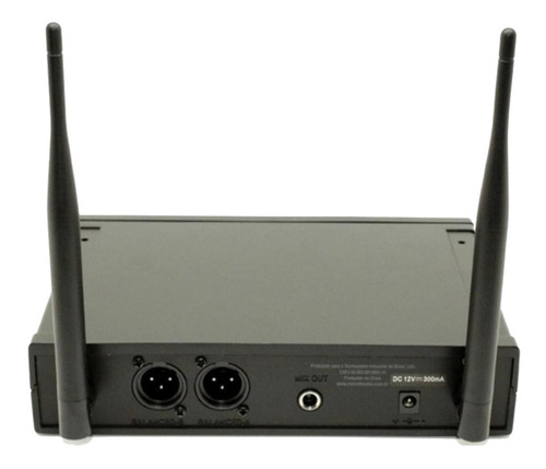 Imagem 7 de 9 de Microfone Sem Fio Profissional Tsi Ud1200uhf Duplo 96 Canais