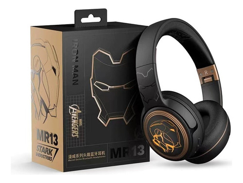 Audífonos Bluetooth Marvel Black Panther Capitan Spider-ma