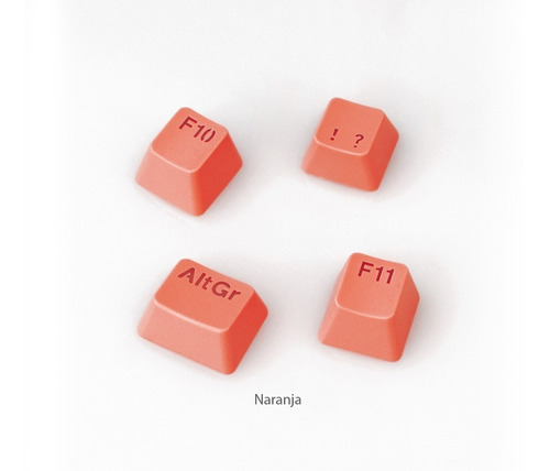 Imagen 3 de 7 de Kit 108 Teclas Keycaps Para Teclado Mecanico Nisuta Kb-gz108