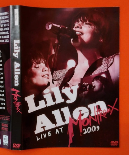 Dvd Lily Allen Live At Montrenx 2009