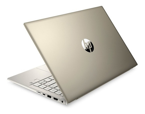 Portátil HP Pavilion 14-dv2000la dorada 14", Intel Core i5 1235U  8GB de RAM 512GB SSD, Intel Iris Xe Graphics G7 80EUs 1920x1080px Windows 11 Home