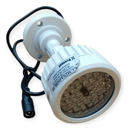Iluminador Infrarrojo 48 Leds 12vdc- 40 Mts Blanco