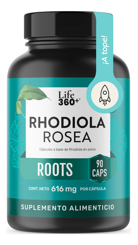 Life 360+ 90 Cápsulas Con Raiz Rhodiola