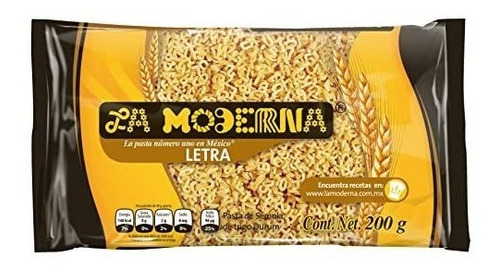 Sopa La Moderna De Letra Bolsa 200gr