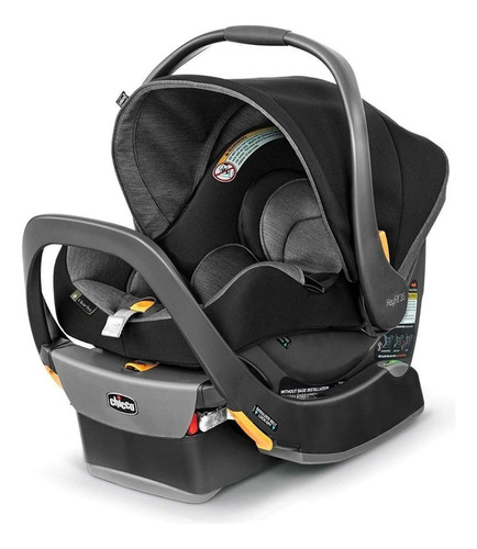 Portabebe Autoasiento Chicco Keyfit 35 Cleartex Color Negro Cleartek