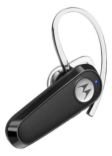 comprar Auricular Manos Libres Bluetooth Motorola Hk126 2023 Color Negro Color De La Luz Azul