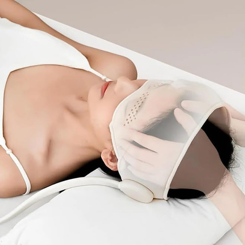 Masajeador Eléctrico Con Gorro, Masajeador De Ojos Y Cabeza