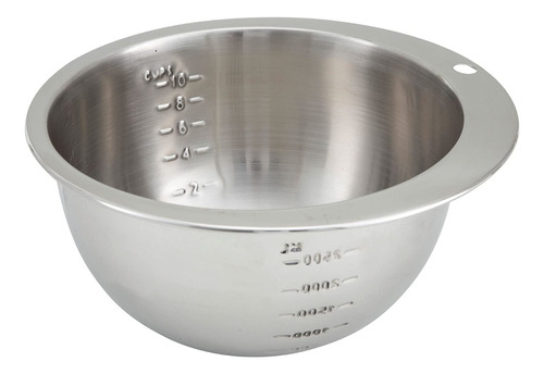 Bowl Medidor Acero Inoxidable 2500cc Repostería Lts / Tazas