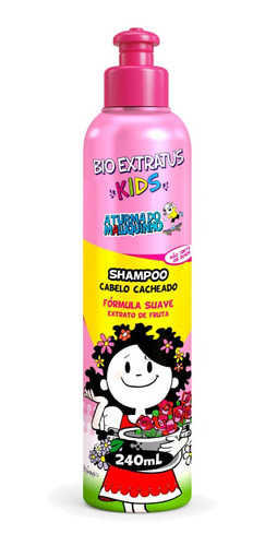 Imagem 5 de 7 de Kit Kids Cabelos Cacheados 5 Produtos Infantil Bio Extratus