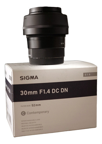 Sigma 30mm F1.4 Dc Dn (c) Fujifilm X ( Xt5 Xh2 Xs20 Xm5) Fujifilm X Negro (Usado)