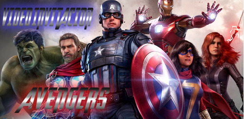 Video Invitacion Avengers