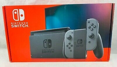 Imagen 1 de 4 de Nintendo Switch Console Gray Joy-con 32gb New Sealed.