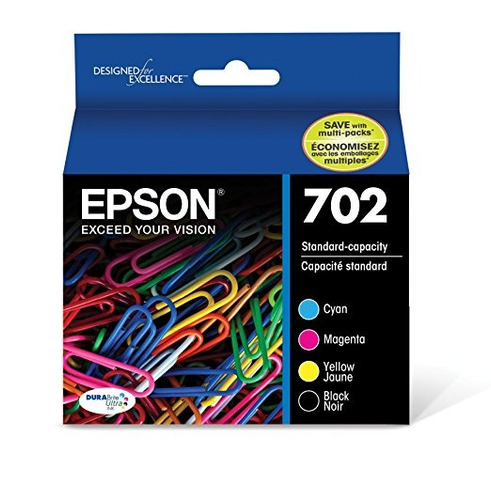 Epson T702120-bcs Durabrite Ultra Capacity Color Combo Pack