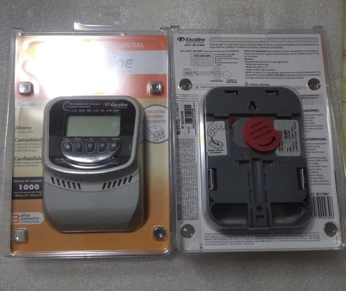 Reloj Programador Horario Digital Exceline