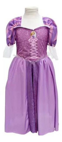 Disfraz Rapunzel Vestido Enrredados Niñas Princesa Disney