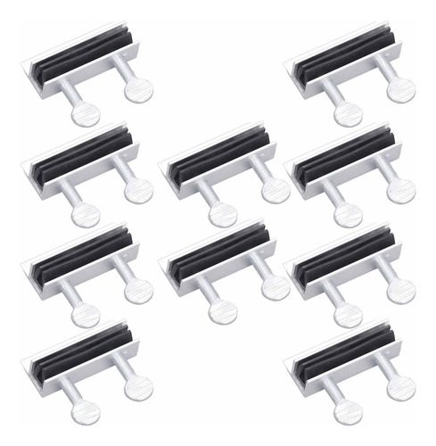 Cerraduras Corredizas Para Ventanas, 10 Piezas, Aleación De