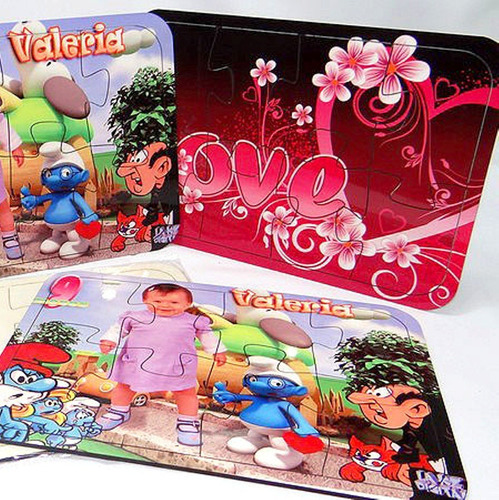 Imagen 3 de 8 de 10 Rompecabezas Carton 54 Pzs Sublimacion Sublimable A4