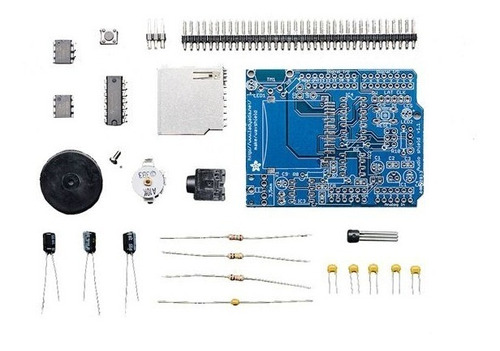 Shield Arduino Adafruit 94 Wave Kit Para Armar
