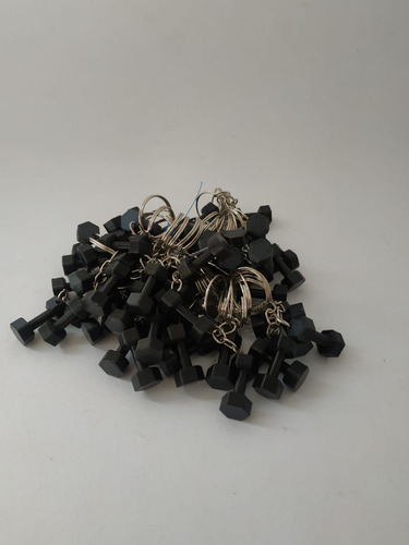 Chaveiro Academia Halteres - Kit 140 Unidades - Impressão 3d