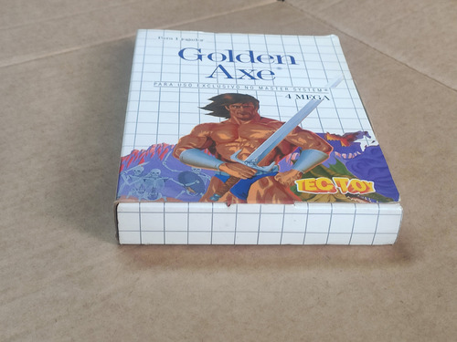 Golden Axe -- 100% Original -- Sega Master System (Usado)