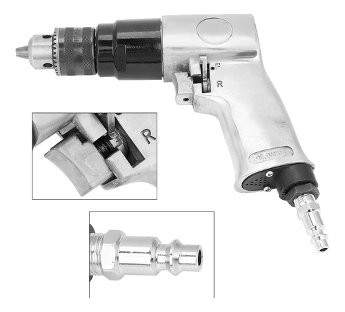 Taladro Neumático De Alta Velocidad 3/8 De 1700 Rpm, Rotació