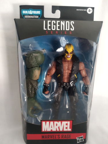 Marvel Legends Baf Abominacion Iron Man Lider Rage C America
