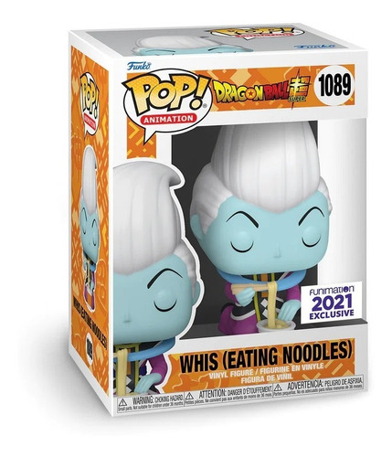 Whis Eating Noodles Dragon Ball Funko Pop Funimation Exc