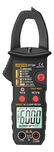 Aneng True Rms Multímetro Digital Pinza Amperimétrica Dc/ac