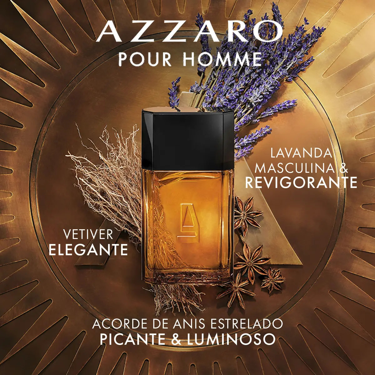 Perfume Masculino Eau de Toilette Azzaro Pour Homme 100 ml 3