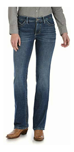 Wrangler Willow Mid Rise Boot Cut Ultimate Riding Jean,