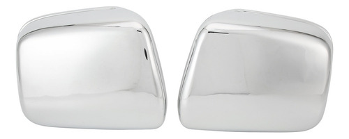 Cubierta Para Espejo Retrovisor, 1 Par, Cromada, Impermeable