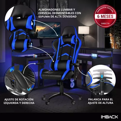 Silla Gamer Ergonomica Imback Escritorio Reclinable Gaming