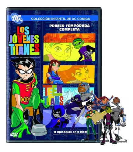 Jóvenes Titanes Temporada 1 Dvd By Warner Bros. 