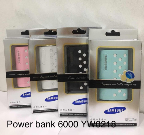 Power Bank Samsung 6000mah - Nuevos - Tienda Fisica