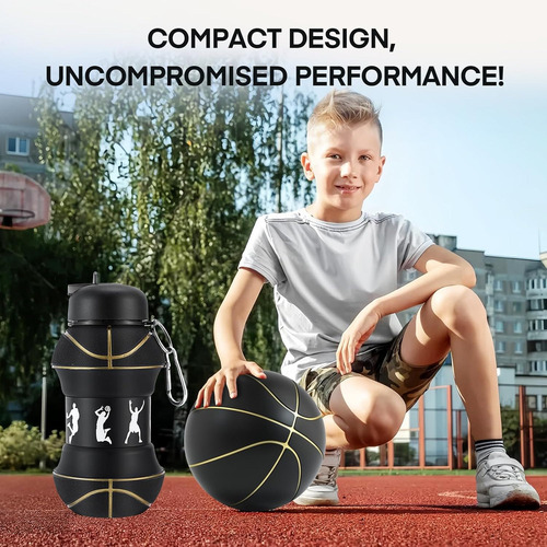 Botella Balon Plegable Para Agua Deporte Juegos De Pelota 9