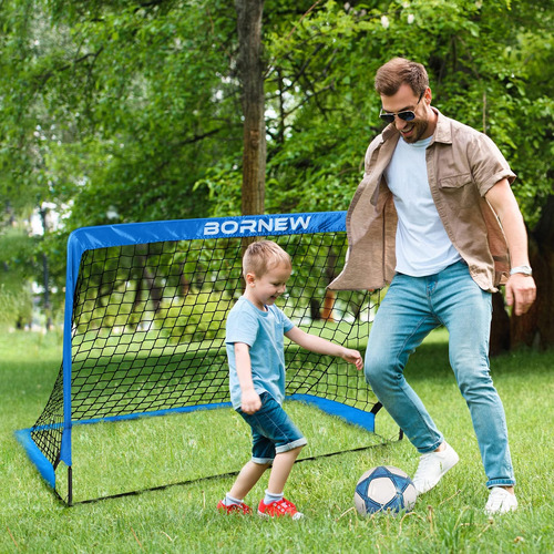 Meta De Fútbol Para Niños Para El Set De Patio Trasero 2 De