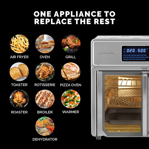 Horno Air Fryer Kalorik Maxx Digital, 26 Cuartos De Galón, 1