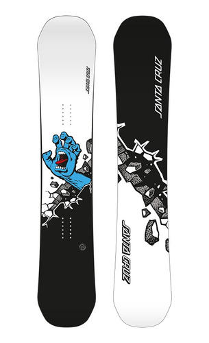 Tabla De Snowboard Santa Cruz Wall Hand