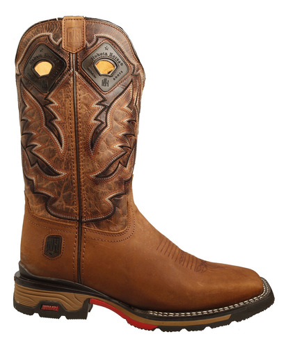 Botas Vaqueras Hombre Bull Dog Nokota Horse Doble Empeine.