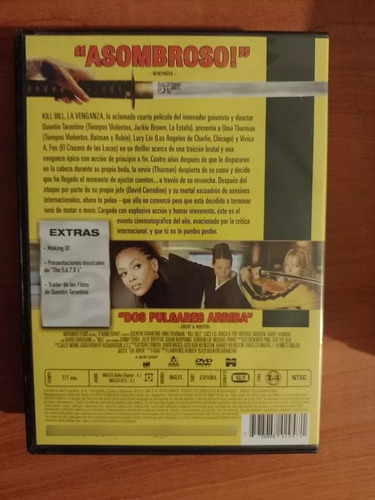 Kill Bill La Venganza Vol. 1 - Quentin Tarantino / Dvd Usado (Usado)
