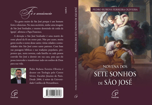 Novena Dos Sete Sonhos De São José, De Pedro Rubens Ferreira Oliveira., Vol. 1. Editorial Editora Paulinas, Capa Mole, Edição 1 Em Português, 2024