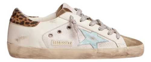 Tennis Golden Goose Super Star Estrella Azul Talon Jaguar