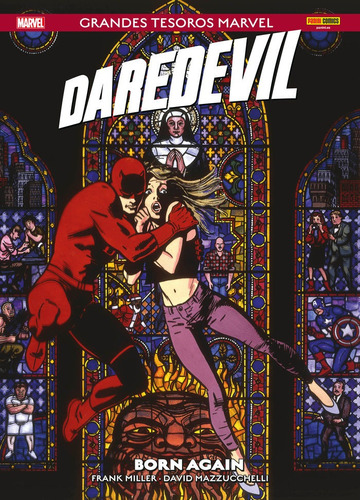 Grandes Tesoros Marvel Daredevil Born Again, De Frank Miller. Editorial Panini Comics En Español