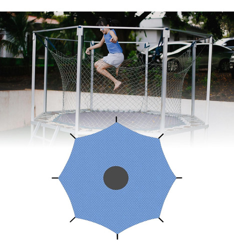Cubierta De Sombra Para Trampolín, Toldo Redondo 12 Pies