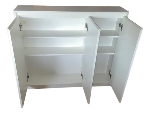 Nicho Aparador Com 3 Portas Em Mdf Com Divisória