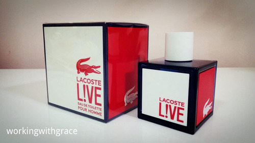 Perfume Lacoste Live Edt Pour Homme 100 Ml Oferta !!!